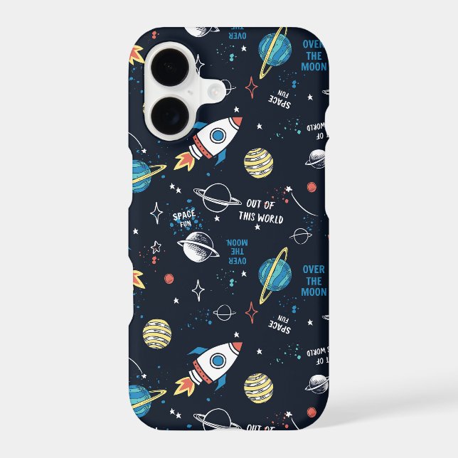 Out of This World Space Pattern Samsung Galaxy S21 Case (Back)