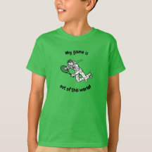 Out of this World Spaceman Tennis Player