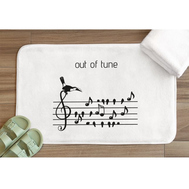 Out of Tune   Bath Mat (Creator Uploaded)