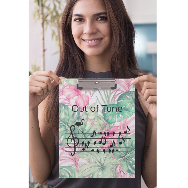 Out of Tune Flamingo joining songbirds Clipboard (Creator Uploaded)