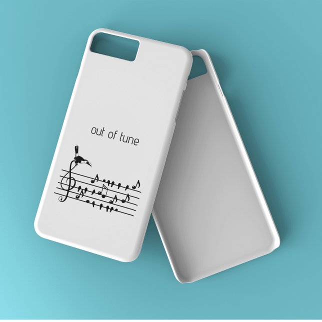 Out of Tune, toucan joining songbirds Case-Mate iPhone Case (Creator Uploaded)
