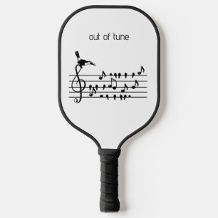 Out of Tune, toucan joining songbirds Pickleball Paddle