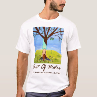"Out Of Water" Mermaid Art Promo T-Shirt