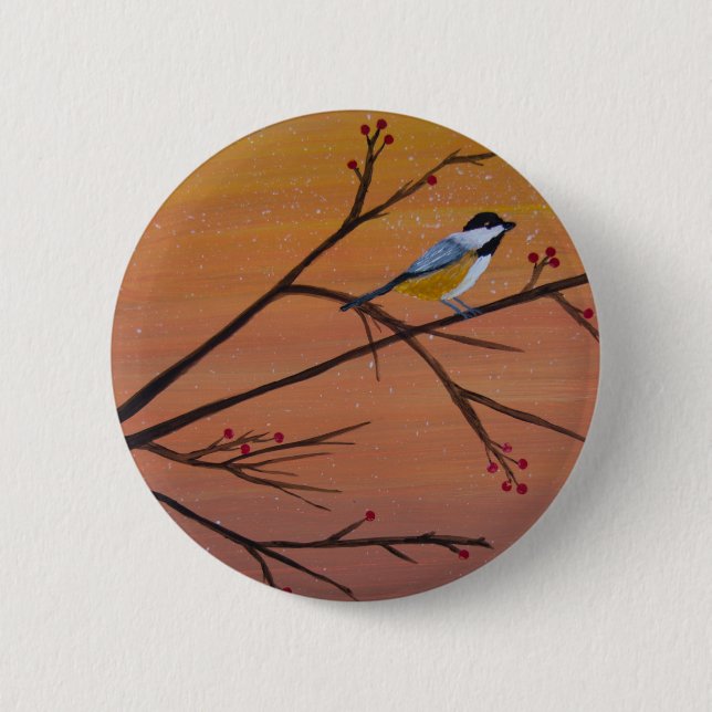 Out on a Limb 6 Cm Round Badge (Front)
