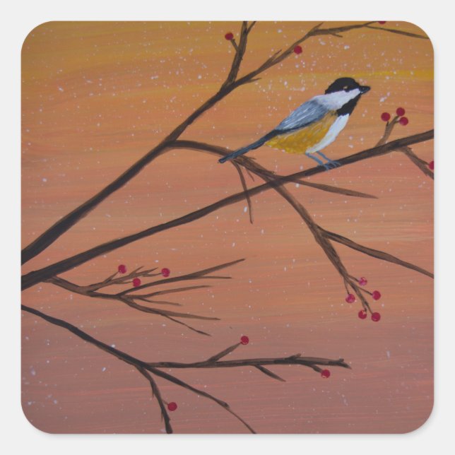 Out on a Limb Square Sticker (Front)