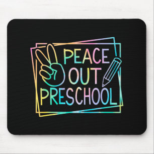 Out Preschool Last Day Of School Summer Break Kids Mouse Mat