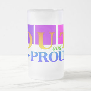 OUT & PROUD mug - choose style & colour