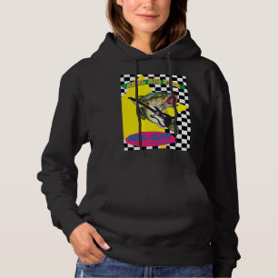 Out Reel Big Fish Baseball ¾ Sleeve Hoodie