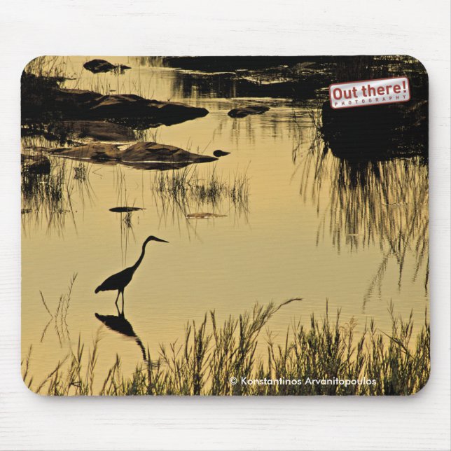 Out there! Photography Mouse Mat (Front)