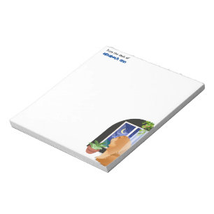  OUT THERE SOMEWHERE  Chow customise note pad