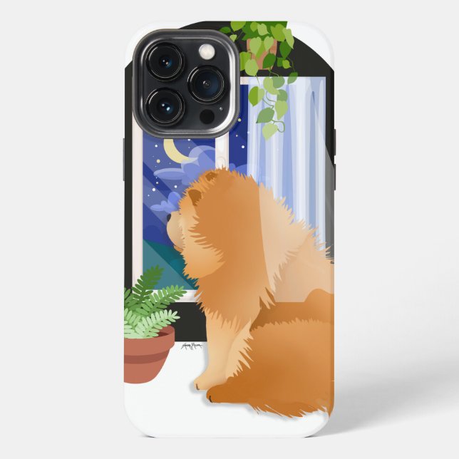  OUT THERE SOMEWHERE  Chow IPHONE 15 PRO MAX CASE (Back)