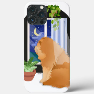 OUT THERE SOMEWHERE  Chow IPHONE 15 PRO MAX CASE