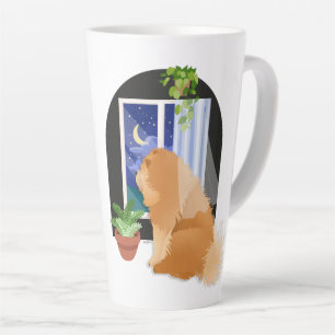 OUT THERE SOMEWHERE  Chow mug customise text
