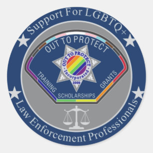Out To Protect Logo Sticker