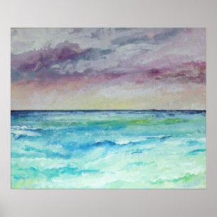 Out to Sea from Chapel Porth Poster