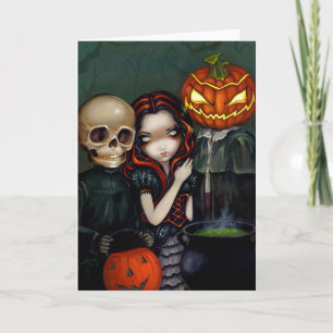 "Out Trick-or-Treating" Greeting Card