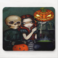 "Out Trick-or-Treating" Mousepad