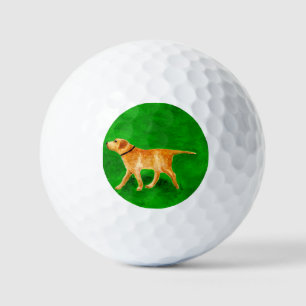 Out Walking the Dog Golf Balls