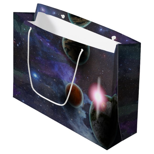 Outa Space Large Gift Bag (Front Angled)