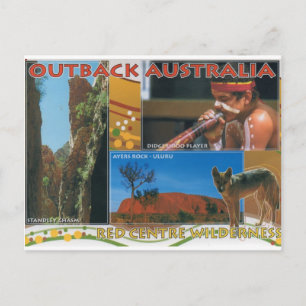 Outback Australia Postcard