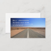 Outback Australia Road, Auto Care - Business Card (Front/Back)