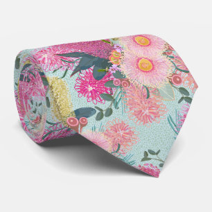 Outback Banksia And Grevillea Eucalyptus Tie