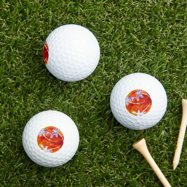 Outback Dragonfly Dance Golf Balls (Insitu Grass)