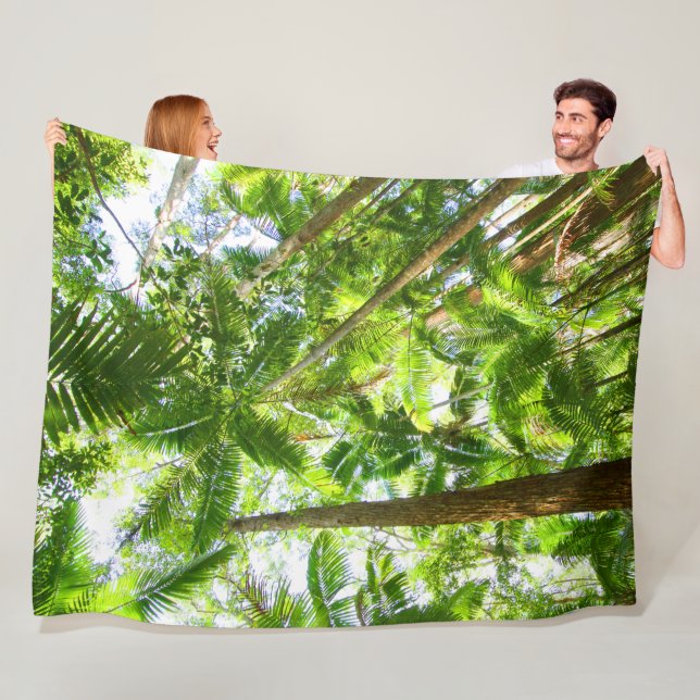 OUTBACK JUNGLE FLEECE BLANKET (In Situ)