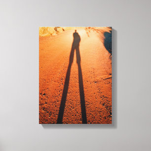 Outback shadow canvas print