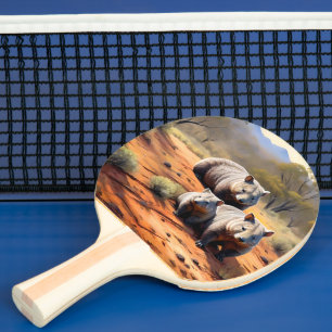 Outback Trio: Wombat Wanderers, Ping Pong Paddle