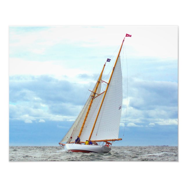 Outbound On The Brilliant Photo Print (Front)