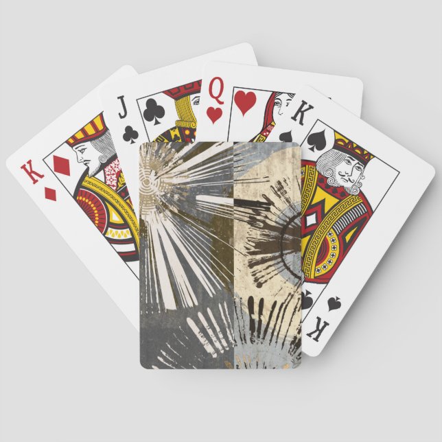 Outburst Tiles I Playing Cards (Back)