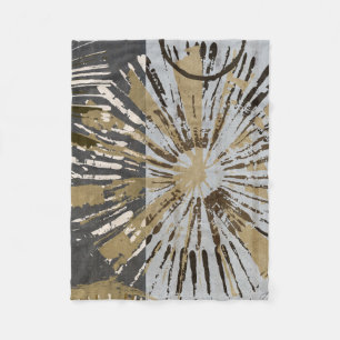 Outburst Tiles III Fleece Blanket