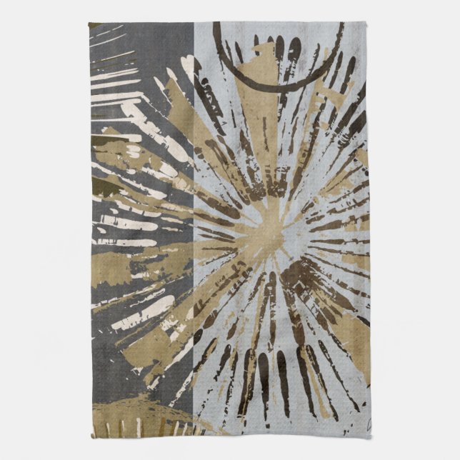 Outburst Tiles III Tea Towel (Vertical)