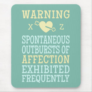 Outbursts of Affection custom mousepad