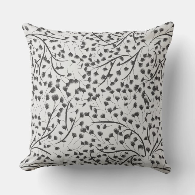 Outdoor Accent Pillow-Botanical    Outdoor Pillow (Front)