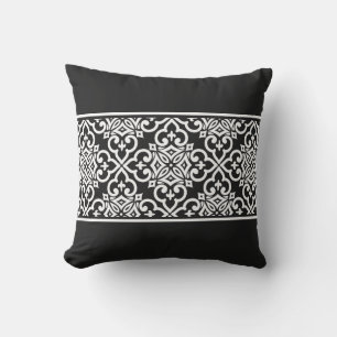 Outdoor Accent Pillow-Moroccan Print Cushion