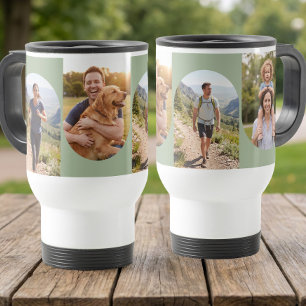 Outdoor Adventure Arch Photo 4 Picture Sage Green Travel Mug