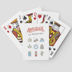 Outdoor Adventure Camping Playing Cards
