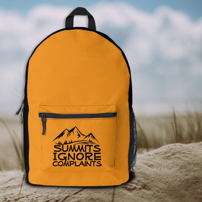 Outdoor Adventure Hiking yellow black Backpack (Creator Uploaded)