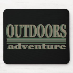 outdoor adventure lover mouse mat