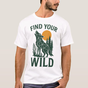Outdoor Adventure Nature Design T-Shirt