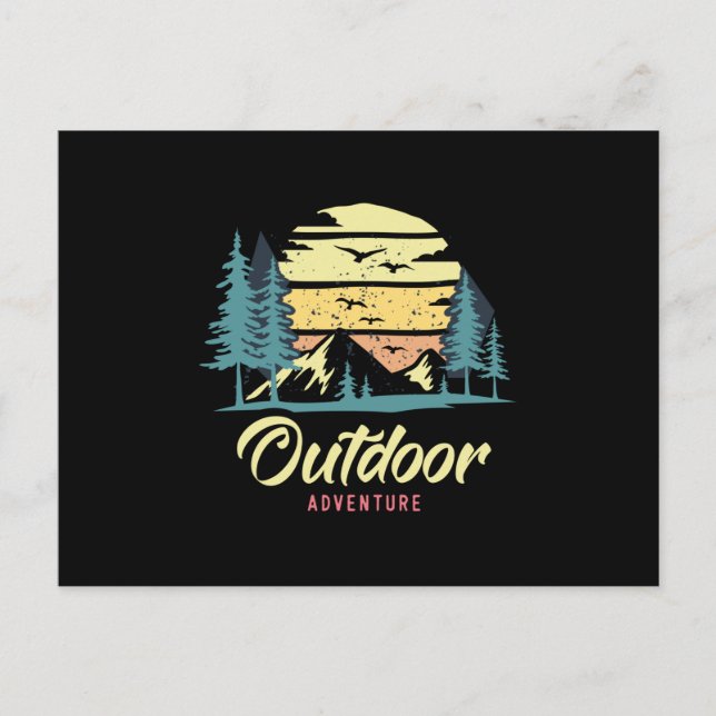 Outdoor Adventure Postcard (Front)