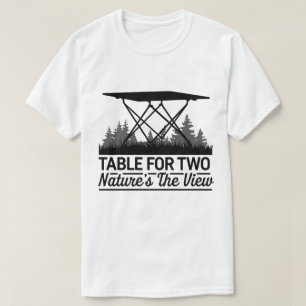 Outdoor Adventure Quote Nature Camping Artwork T-Shirt