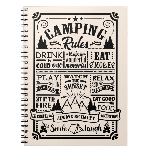 Outdoor Adventure Rules Notebook (Front)