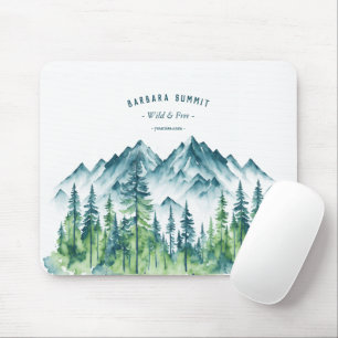 Outdoor Adventure Travel Mountain Forest  Mouse Mat