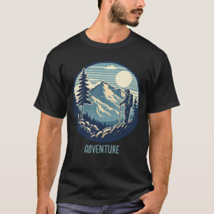 Outdoor Adventures Hiking and Exploring New Locati T-Shirt