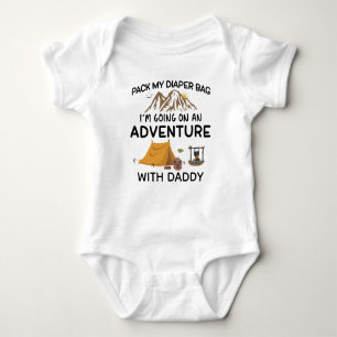Outdoor Baby Adventure   Adventure With Daddy Bodysuit