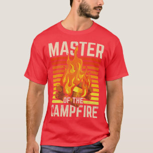 Outdoor Camper Campfire Master Nature Camp Funny C T-Shirt