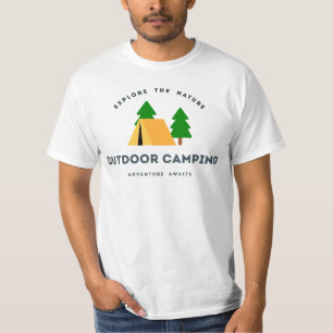 Outdoor Camping Adventure awaits T-shirt